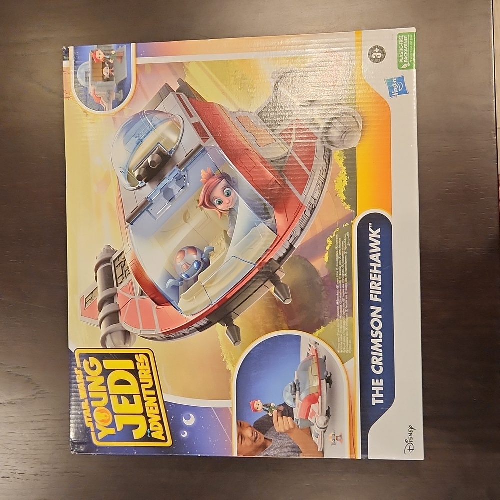 STAR WARS YOUNG JEDI ADVENTURES, THE CRIMSON FIREHAWK, NIB